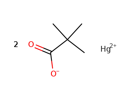 Propanoic acid, 2,2-dimethyl-, mercury(2+) salt