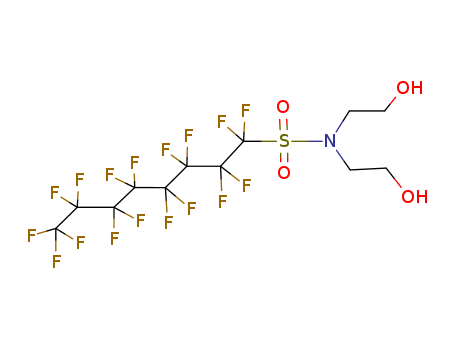 1-Octanesulfonamide,1,1,2,2,3,3,4,4,5,5,6,6,7,7,8,8,8-heptadecafluoro-N,N-bis(2-hydroxyethyl)-
