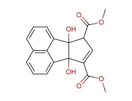 Molecular Structure of 121691-39-2 (7-endo-dimethyl 6b,9a-dihydro-6b,9a-dihydroxy-7H-cyclopent<a>acenaphthylene-7,9-dicarboxylate)