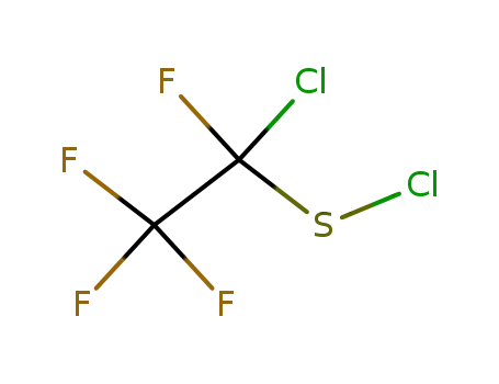 Molecular Structure of 57160-01-7 (1-Chlor-1,2,2,2-tetrafluorethansulfenylchlorid)