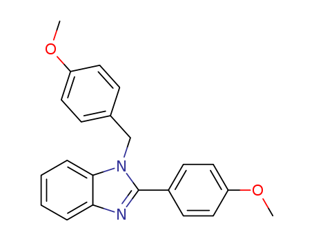 1H-Benzimidazole, 2-(4-methoxyphenyl)-1-[(4-methoxyphenyl)methyl]-
