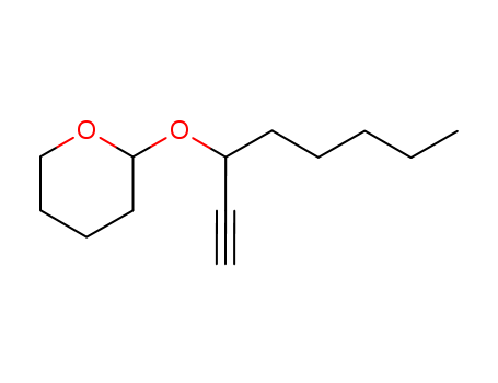 2H-Pyran, 2-[(1-ethynylhexyl)oxy]tetrahydro-
