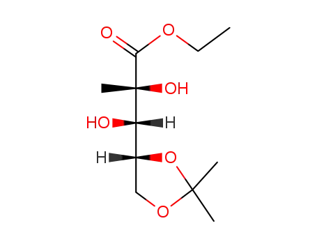 (2R,3S)-ethyl 3-((R)-2,2-dimethyl-1,3-dioxolan-4-yl)-2,3-dihydroxy-2-methylpropanoate