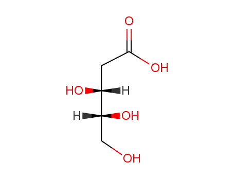 Molecular Structure of 29625-75-0 (2,3,5-trihydroxypentanoic acid)
