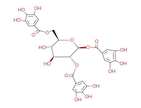 beta-D-Glucopyranose,1,2,6-tris(3,4,5-trihydroxybenzoate)