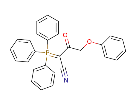 Butanenitrile, 3-oxo-4-phenoxy-2-(triphenylphosphoranylidene)-