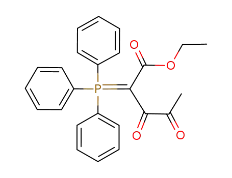 ethyl 3,4-dioxo-2-triphenylphosphoranylidenepentanoate