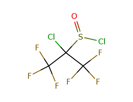 2-Chlor-1,1,1,3,3,3-hexafluoropropan-2-sulfinylchlorid