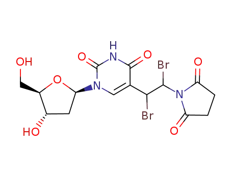 5-(1,2-dibromo-2-succinimidoethyl)-2'-deoxyuridine
