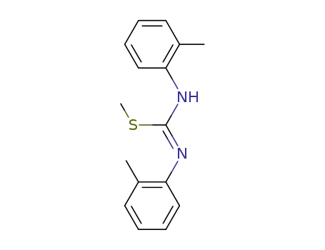 Methyl N,N'-bis(2-methylphenyl)carbamimidothioate