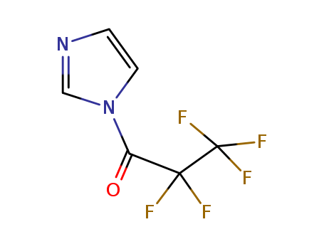 1-Propanone,2,2,3,3,3-pentafluoro-1-(1H-imidazol-1-yl)- cas  71735-32-5