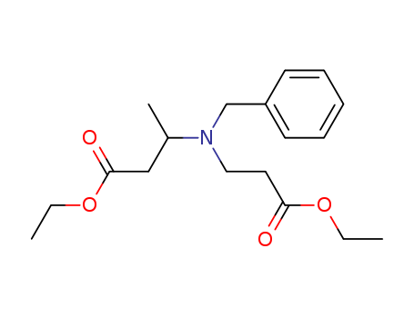 3-[benzyl-(2-ethoxycarbonyl-ethyl)-amino]-butyric acid ethyl ester