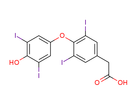 Benzeneacetic acid,4-(4-hydroxy-3,5-diiodophenoxy)-3,5-diiodo-