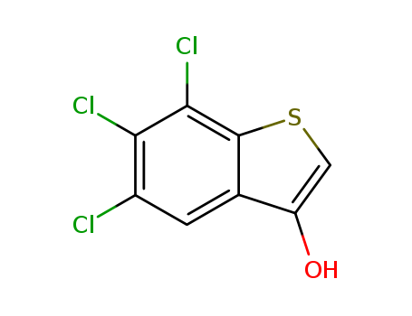 Benzo[b]thiophene-3-ol,5,6,7-trichloro-