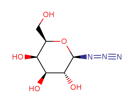Molecular Structure of 35899-89-9 (BETA-D-GALACTOPYRANOSYL AZIDE)