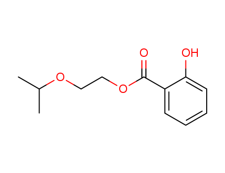 Benzoic acid,2-hydroxy-, 2-(1-methylethoxy)ethyl ester