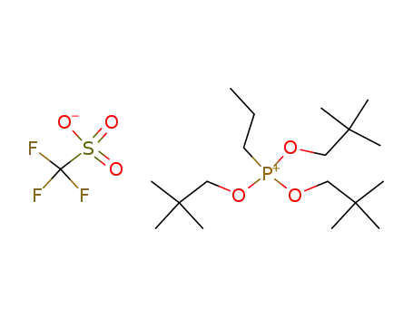 n-propyltrineopentoxyphosphonium trifluoromethanesulfonate