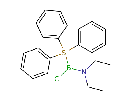 Diethylamino-triphenylsilyl-chloroboran