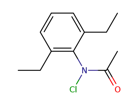 Molecular Structure of 104851-74-3 (acetic acid-(2,6-diethyl-<i>N</i>-chloro-anilide))