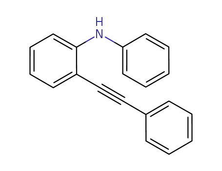 N-phenyl-2-(phenylethynyl)benzenamine