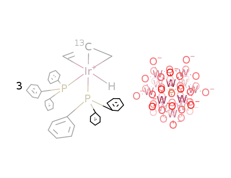 ((Ph3P)2IrH(π-allyl-2(13)C))3PW12O40