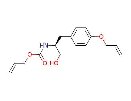 Carbamic acid,
[(1S)-1-(hydroxymethyl)-2-[4-(2-propenyloxy)phenyl]ethyl]-, 2-propenyl
ester