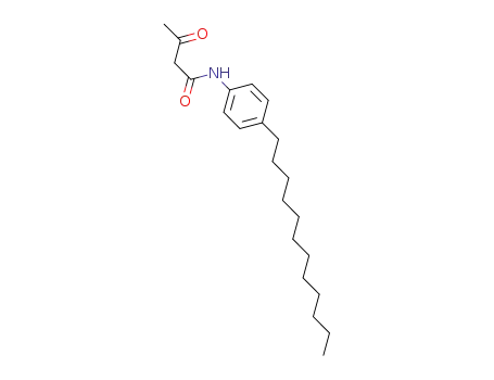 Molecular Structure of 84030-15-9 (N-(4-dodecylphenyl)-3-oxobutyramide)