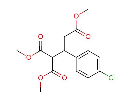 trimethyl 2-(4-chlorophenyl)propane-1,1,3-tricarboxylate