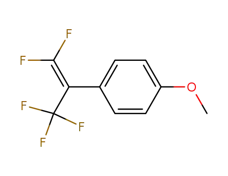 Benzene, 1-[2,2-difluoro-1-(trifluoromethyl)ethenyl]-4-methoxy-