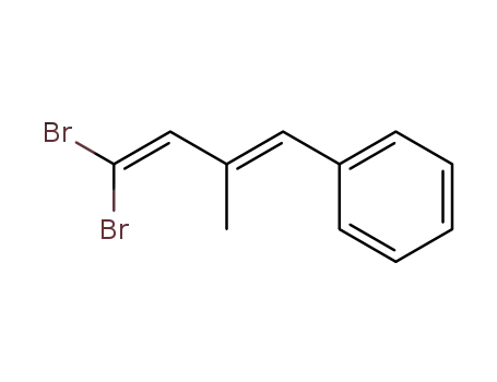 (E)-(4,4-dibromo-2-methylbuta-1,3-dien-1-yl)benzene