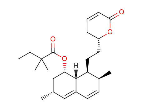 Molecular Structure of 210980-68-0 (Dehydro Simvastatin)