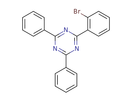 2-(o-bromophenyl)-4,6-diphenyl-1,3,5-triazine