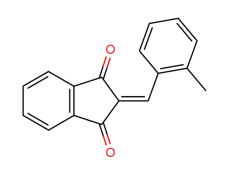 2-[(2-Methylphenyl)methylidene]-1H-indene-1,3(2H)-dione