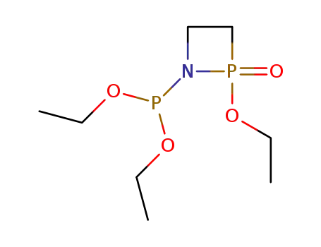 Molecular Structure of 86762-96-1 (1-diethoxyphosphino-2-ethoxy-2-oxo-1,2-azaphosphetidine)