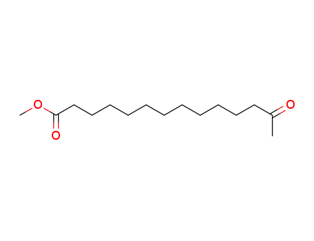 Molecular Structure of 18993-10-7 (Tetradecanoic acid, 13-oxo-, methyl ester)