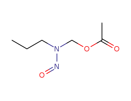 Molecular Structure of 66017-91-2 (N-NITROSO-N-(ACETOXYMETHYL)PROPYLAMINE)