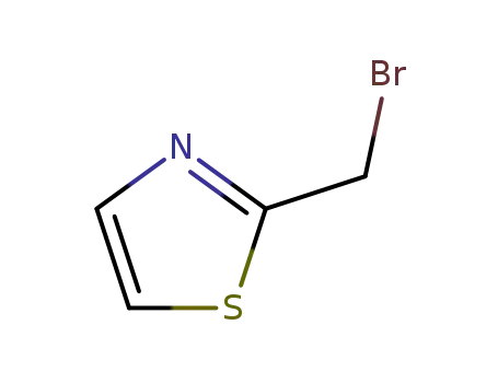 Molecular Structure of 131654-56-3 (2-Bromomethylthiazole)