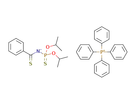C<sub>13</sub>H<sub>19</sub>NO<sub>2</sub>PS<sub>2</sub><sup>(1-)</sup>*C<sub>24</sub>H<sub>20</sub>P<sup>(1+)</sup>