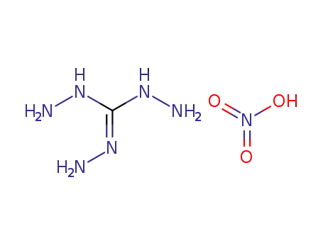 Molecular Structure of 4000-16-2 (triaminoguanidine mononitrate)