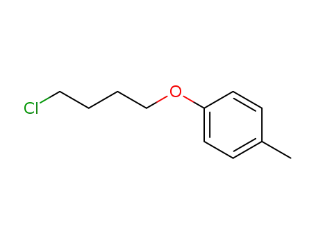 Molecular Structure of 71720-44-0 (4-(4-METHYLPHENOXY)BUTYL CHLORIDE, 98)