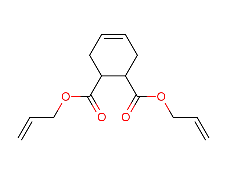 Molecular Structure of 7495-85-4 (4-Cyclohexene-1,2-dicarboxylicacid, 1,2-di-2-propen-1-yl ester)