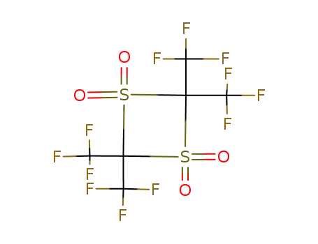 2,2,4,4-tetrakis(trifluoromethyl)-1,3-dithietane-1,1,3,3-tetroxide