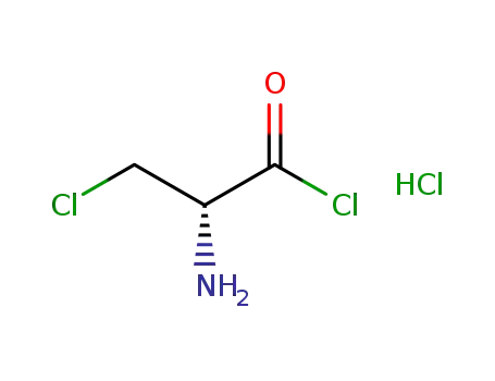 Molecular Structure of 121362-14-9 (D-2-amino-3-chloropropionic acid chloride hydrochloride)