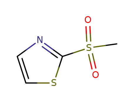 Molecular Structure of 69749-91-3 (2-(methanesulfonyl)thiazole)