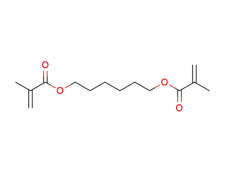 Molecular Structure of 6606-59-3 (1,6-Hexanediol dimethacrylate)