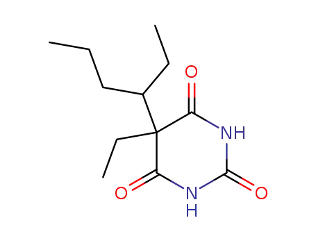 Molecular Structure of 76-23-3 (tetrabarbital)