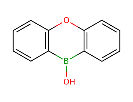Molecular Structure of 19014-28-9 (10-hydroxy-4a,10a-dihydrobenzo[b][1,4]benzoxaborinine)