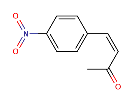 Molecular Structure of 946-49-6 ((Z)-4-(4-nitrophenyl)-3-buten-2-one)