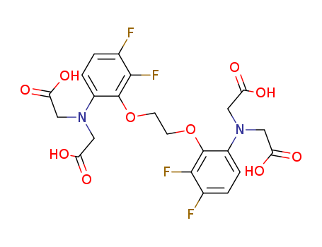 1,2-BIS(2-AMINO-5,6-DIFLUOROPHENOXY)ETHANE-N,N,N',N'-TETRAACETIC ACIDCAS