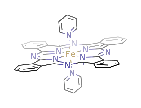 철 (II) 프탈로시아닌 BIS (피리딘)